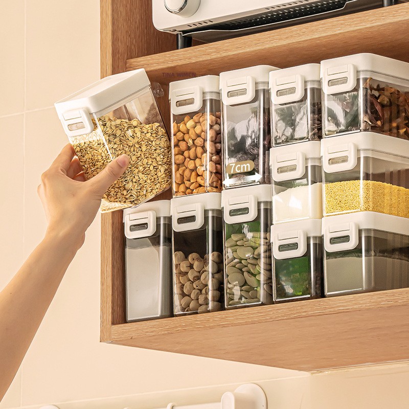 Kitchen Airtight Food Storage  - Coffee Tea Jar Set avaliação e preço