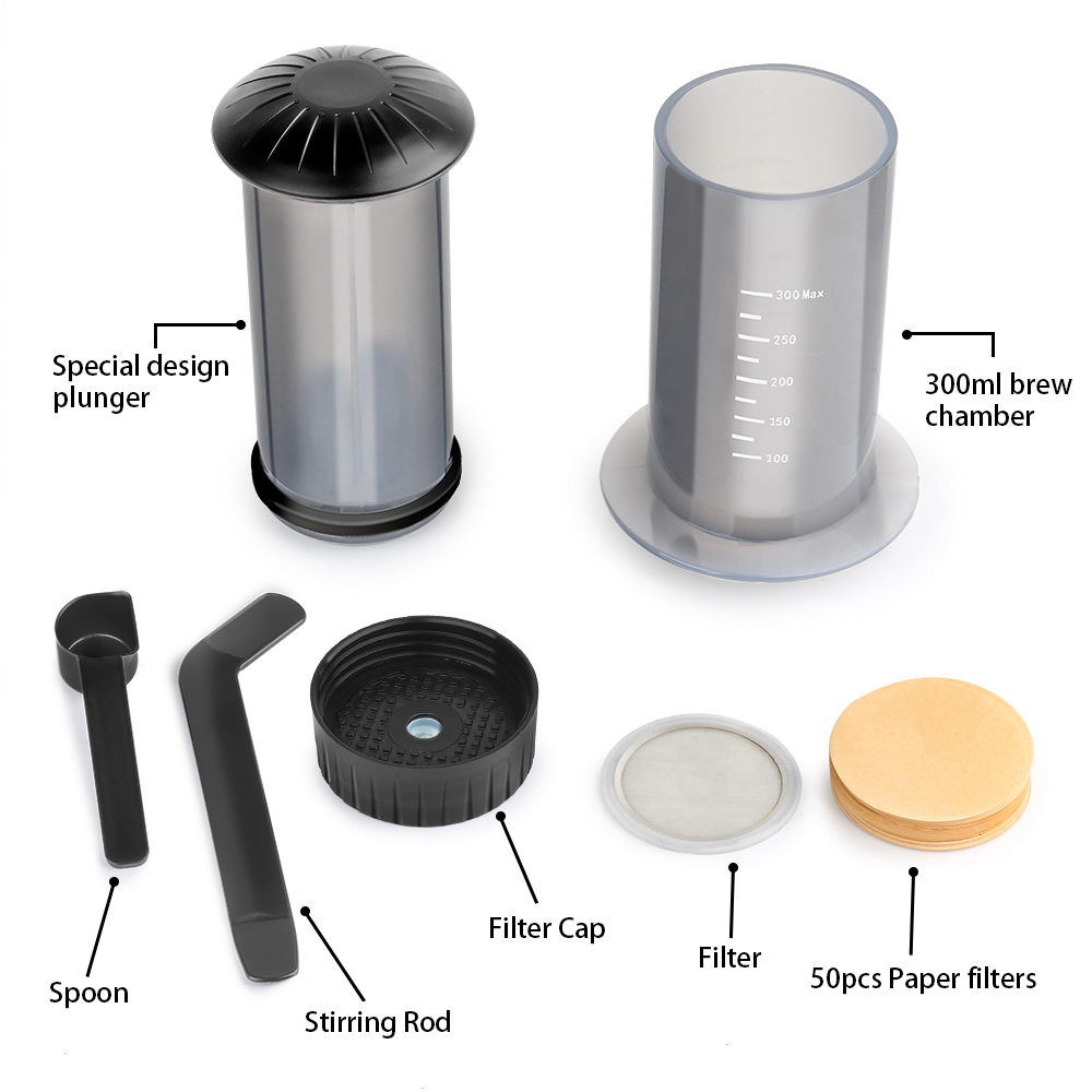 Espresso Coffee Maker Portable - Aeropress Coffee Maker avaliação e preço