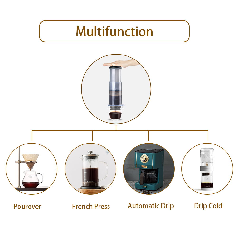 Espresso Coffee Maker Portable - Aeropress Coffee Maker avaliação e preço