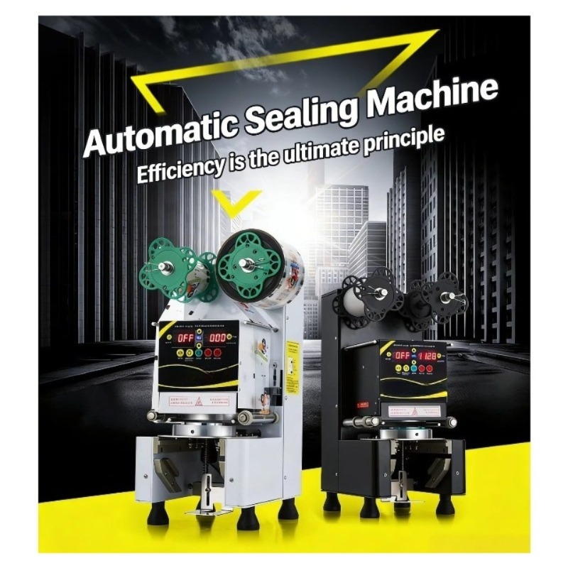 Automatic Plastic Cup Sealing  - Coffee Tea Cups avaliação e preço
