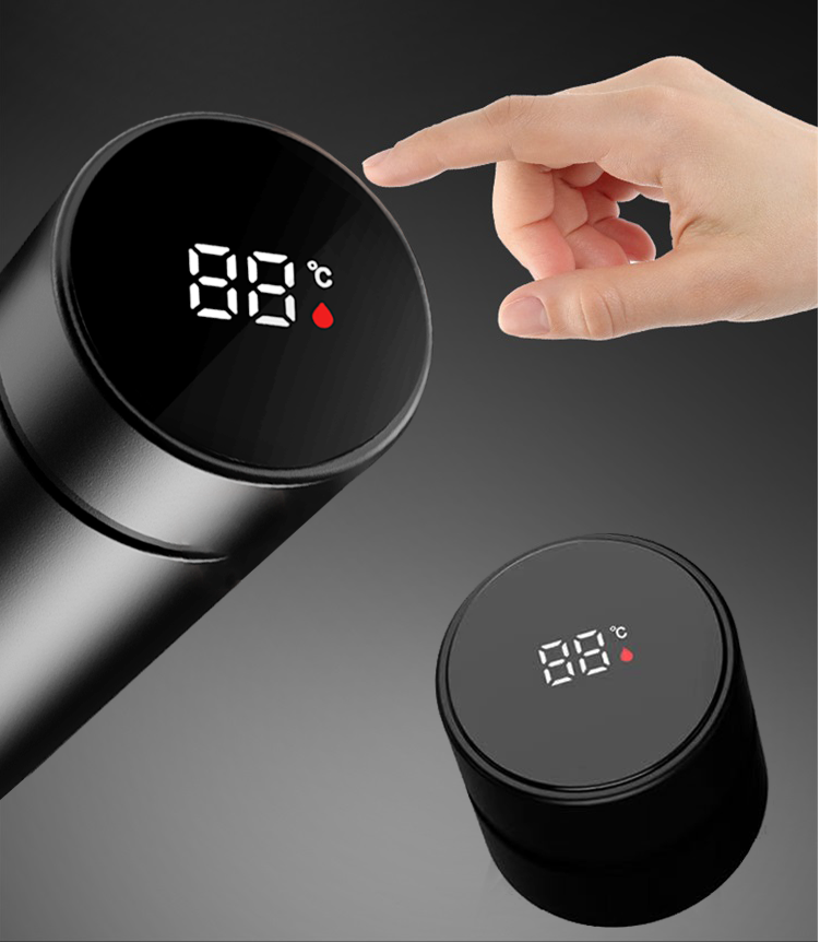 500ml Intelligent Car Thermos  - Coffee Tea Van avaliação e preço