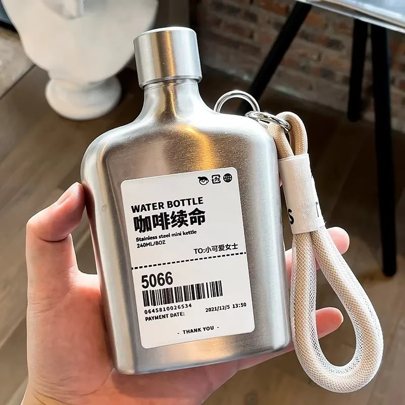 9oz Stainless Steel Single-lay - Coffee Tea Vodka avaliação e preço