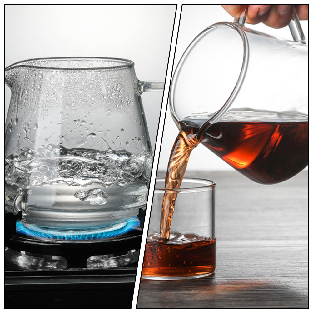 1Pcs 650Ml High Clarity Glass  - Coffee Tea Drinks avaliação e preço