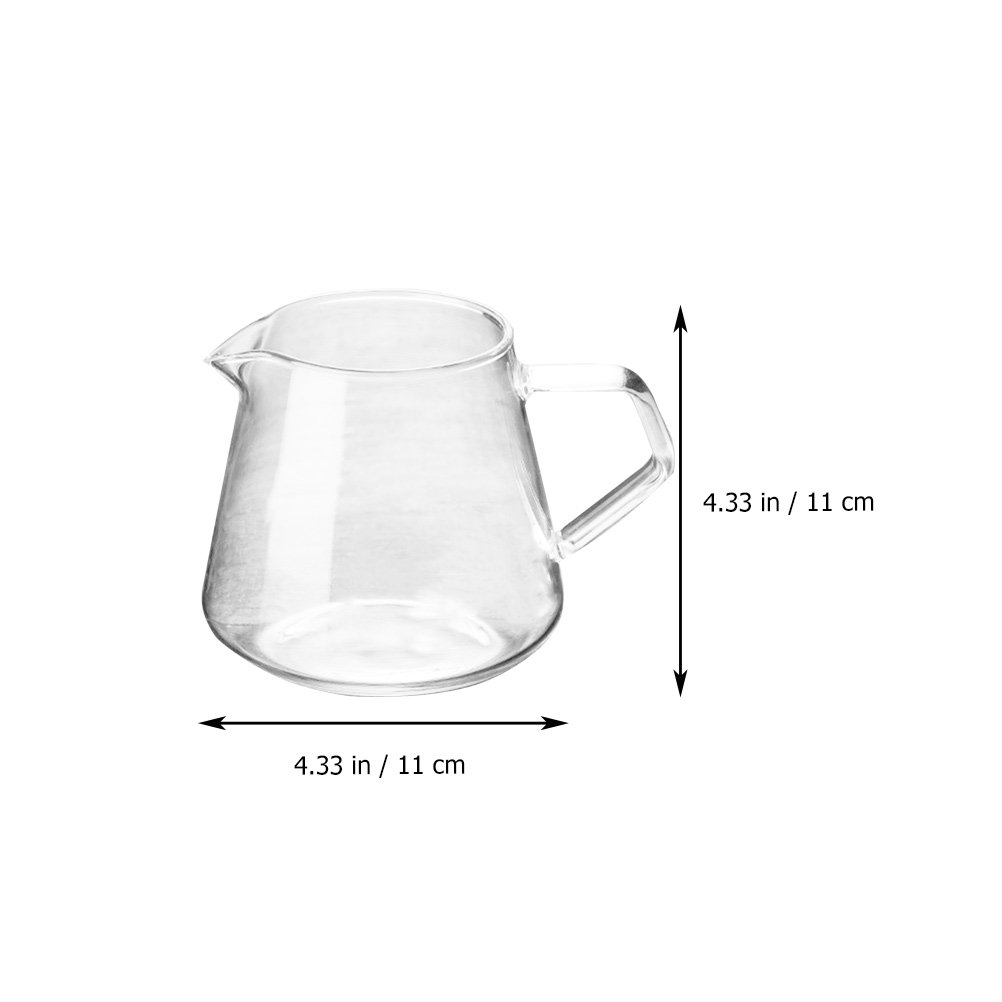 1Pcs 650Ml High Clarity Glass  - Coffee Tea Drinks avaliação e preço