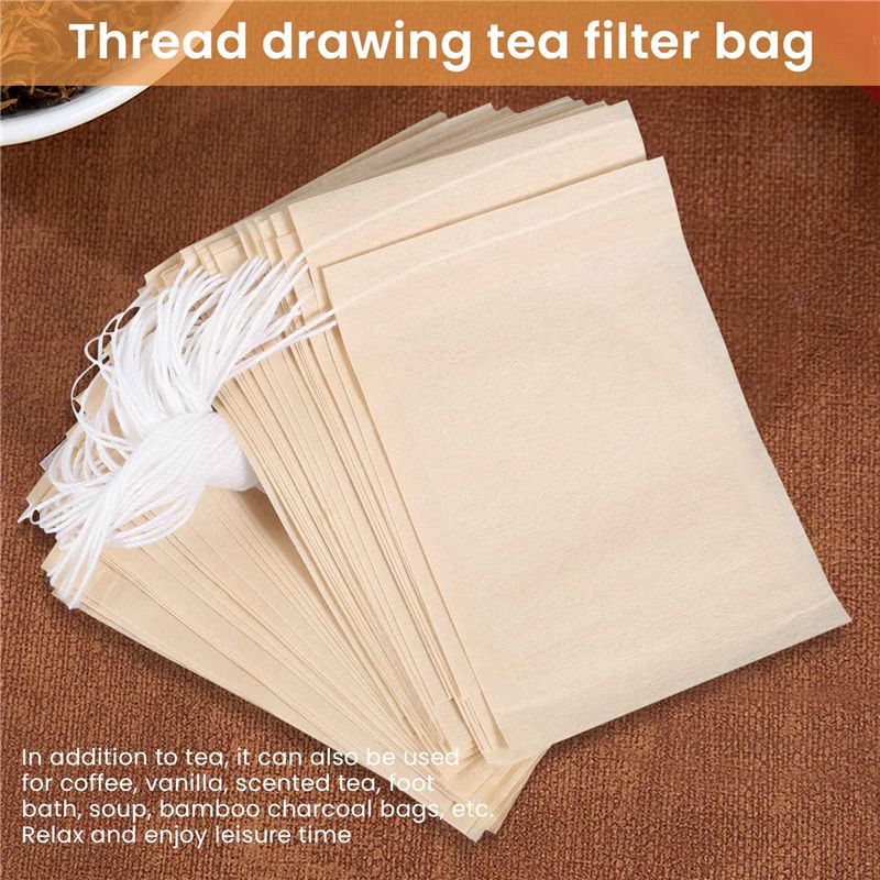 A21Q -600 Pack Tea Filter Bags - Coffee Leaves Tea avaliação e preço