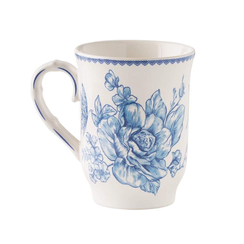 Elegant Blue Stoneware Coffee  - Coffee Tea Or avaliação e preço