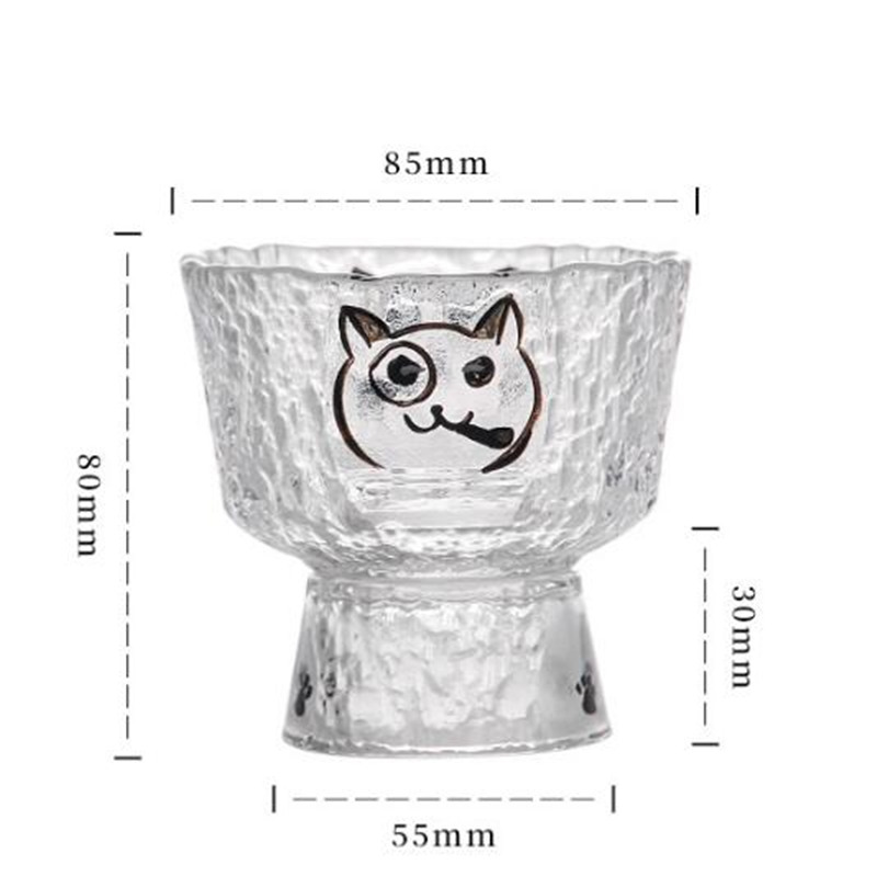 150ML Cartoon Cute Cat Pattern - Coffee Tea Vodka avaliação e preço
