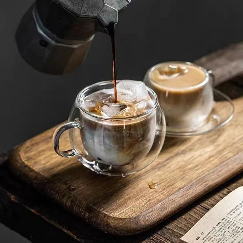150/300ml Double Bottom Wall G - Coffee Tea Vodka avaliação e preço