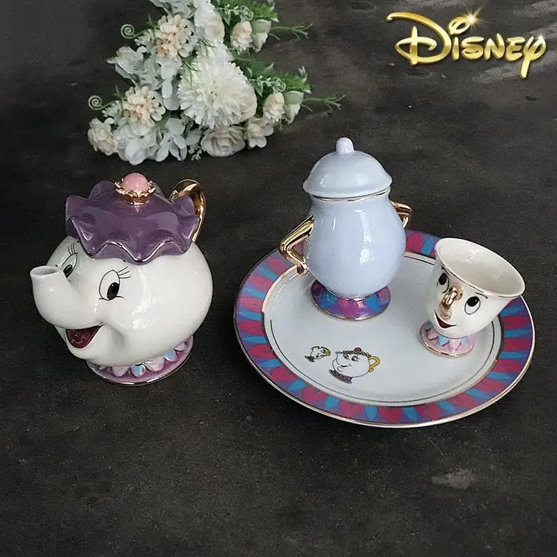 Hot Teapot Cartoon Beauty And  - Coffee Tea Jar Set avaliação e preço