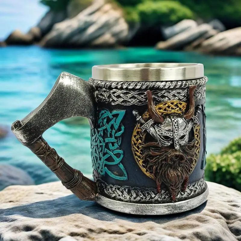Viking Beer Glass Valhalla Res - Mug Tea Coffee avaliação e preço