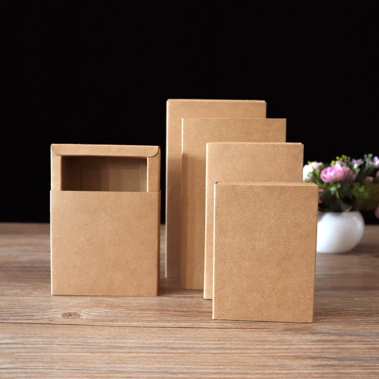 20PCS 350gsm Drawer Kraft Blac - Coffee Tea Logo avaliação e preço