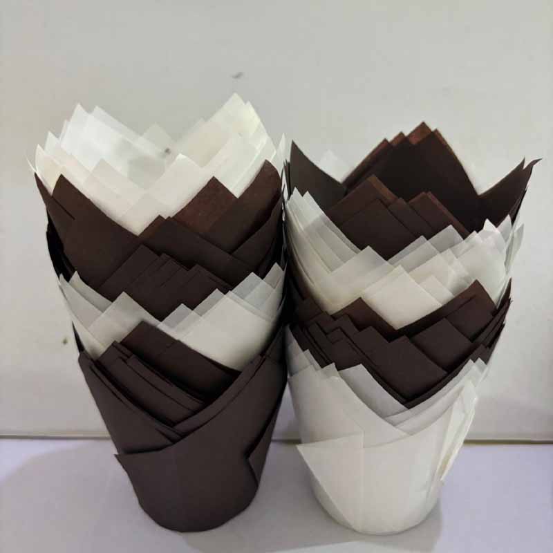 50Pcs/100Pcs/200Pcs Tulip Cake - Mug Tea Coffee avaliação e preço
