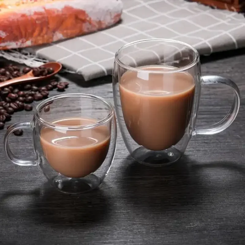 Double Bottom Wall Glass Coffe - Coffee Tea Vodka avaliação e preço
