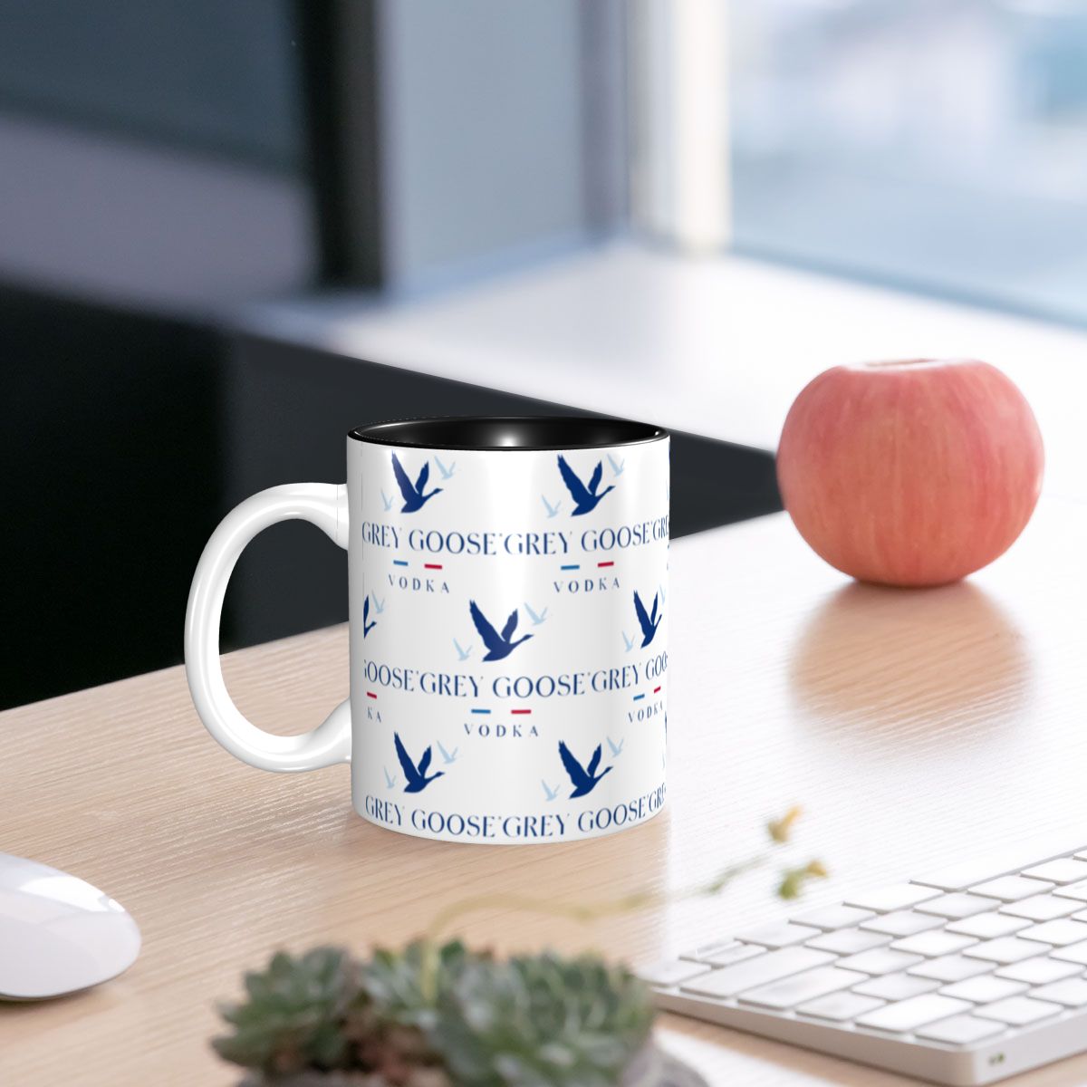 Grey Goose Vodka Mug Funny Cer - Coffee Tea Vodka avaliação e preço