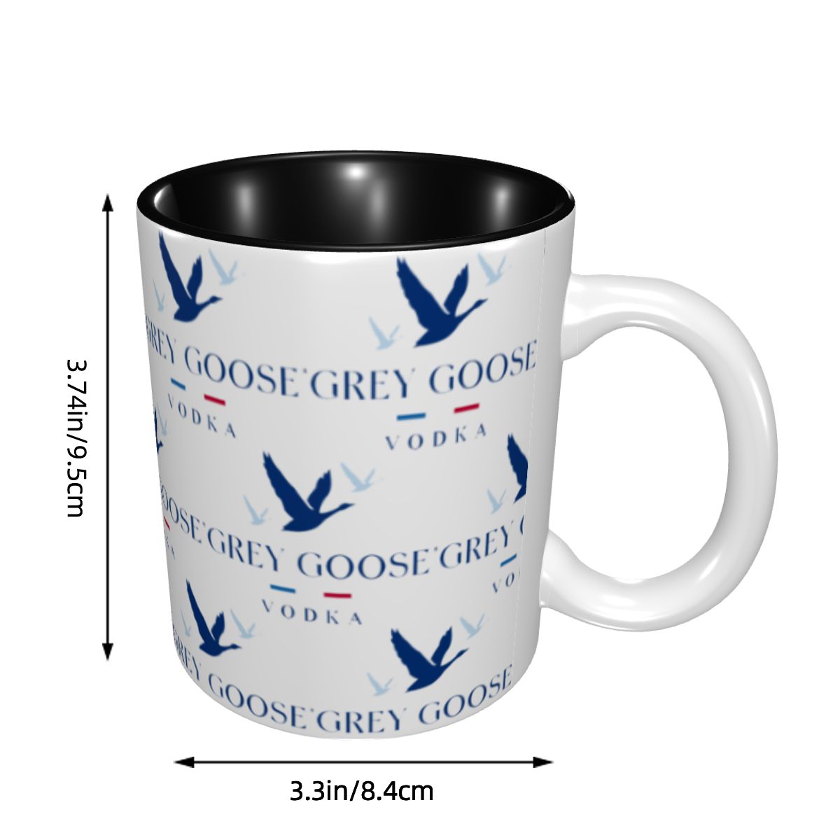 Grey Goose Vodka Mug Funny Cer - Coffee Tea Vodka avaliação e preço