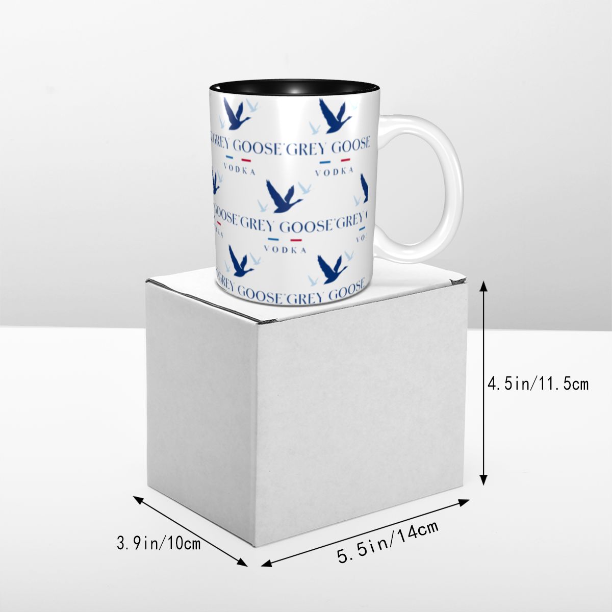 Grey Goose Vodka Mug Funny Cer - Coffee Tea Vodka avaliação e preço