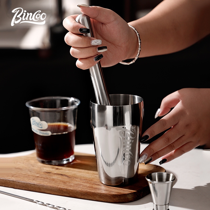 BINCOO Stainless Steel Shaker  - Coffee Tea Equipment avaliação e preço