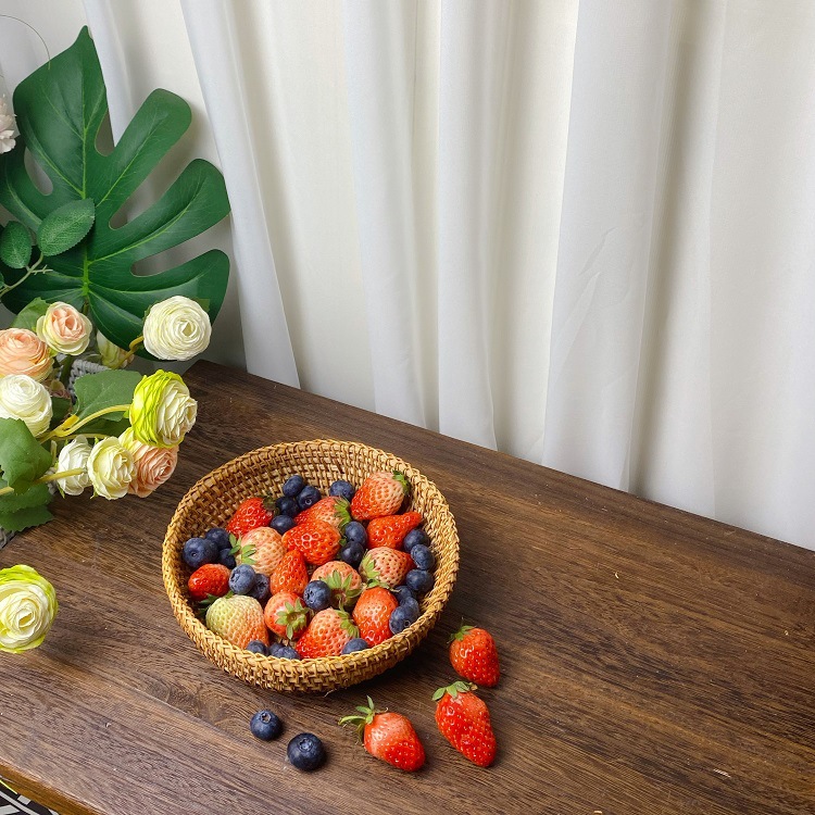 Vietnam Rattan Fruit Basket Te - Vietnam Coffee Tea avaliação e preço
