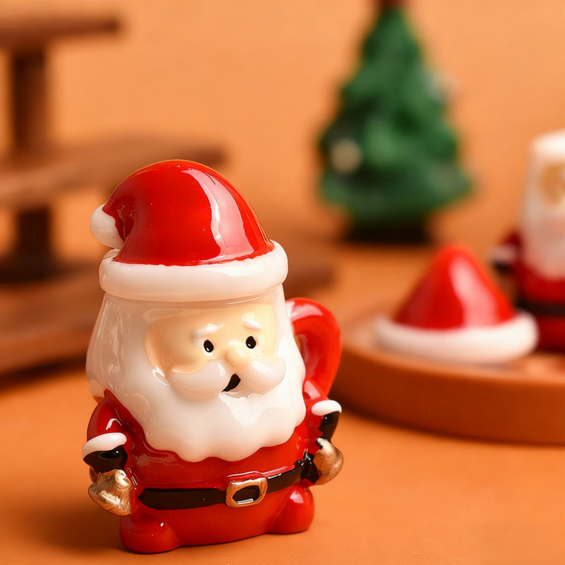 Mini Santa Teacup Ornament - R - Mug Tea Coffee avaliação e preço
