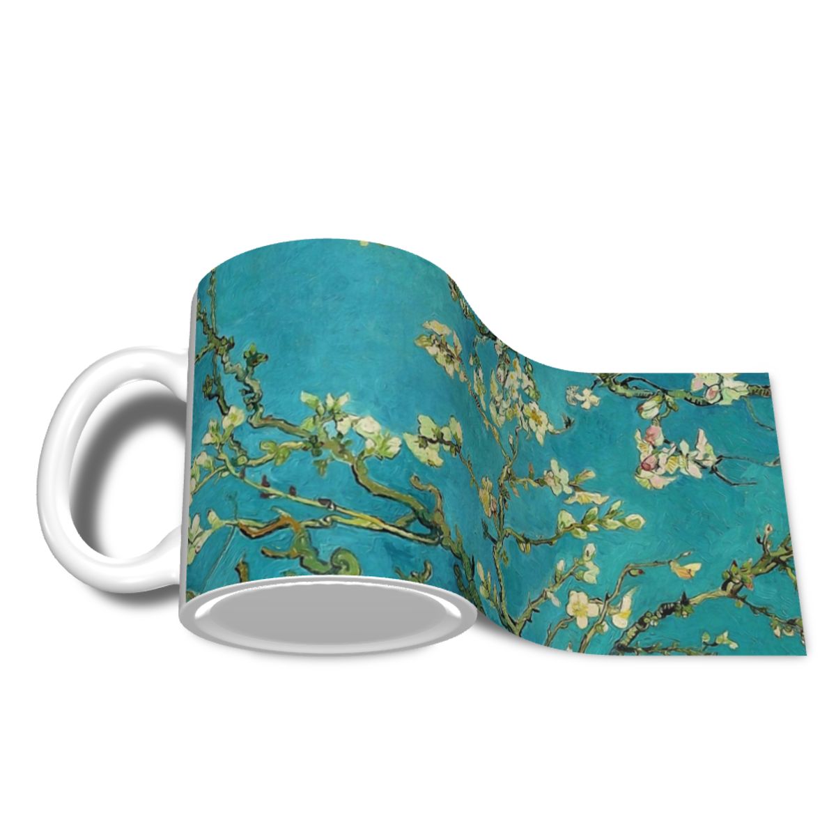 Vincent Van Gogh Blossoming Al - Coffee Tea Van avaliação e preço