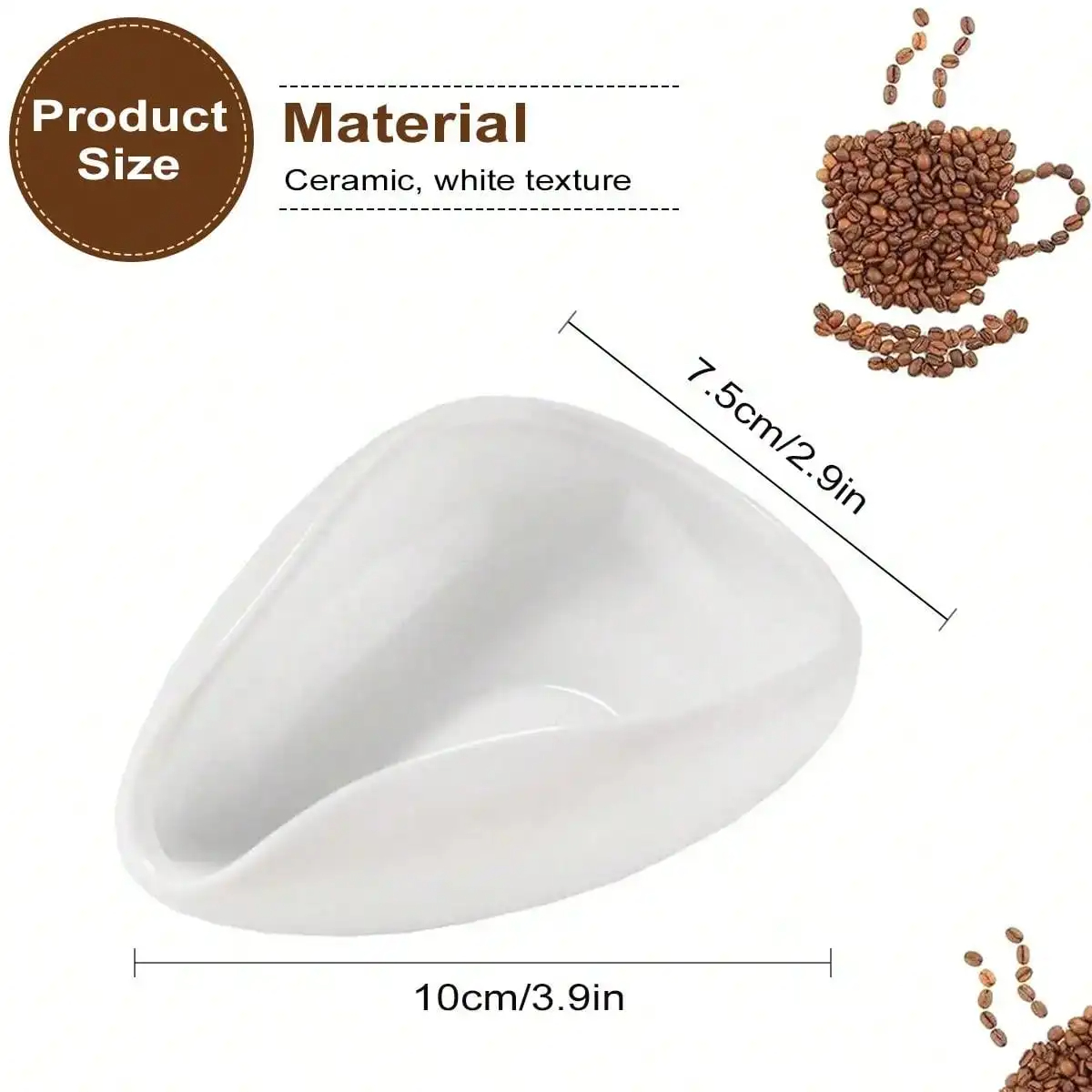Leeseph Coffee Beans Dosing Cu - Mug Tea Coffee avaliação e preço