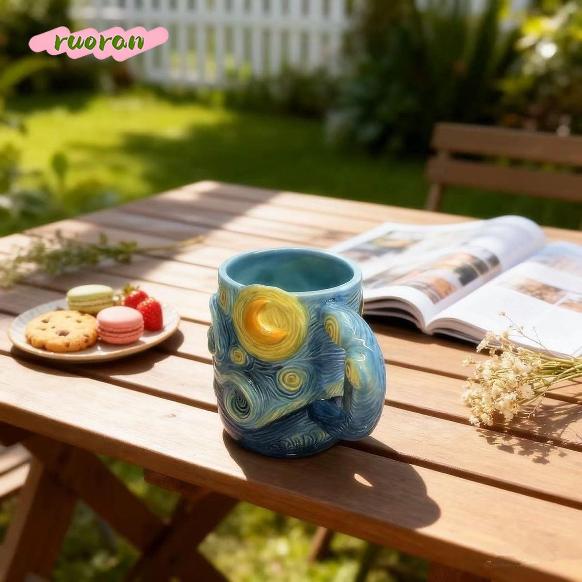Van Gogh Starry Night Mug Crea - Coffee Tea Van avaliação e preço