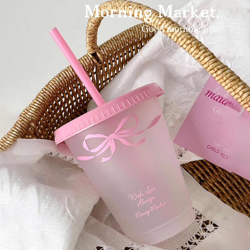 Kawaii Water Cup With Lid Stra - Coffee Tea Equipment avaliação e preço