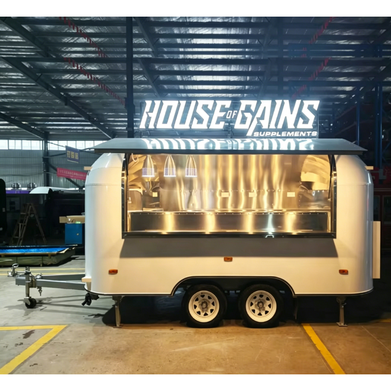 Food Truck Trailer Mobile Rest - Coffee Tea Equipment avaliação e preço
