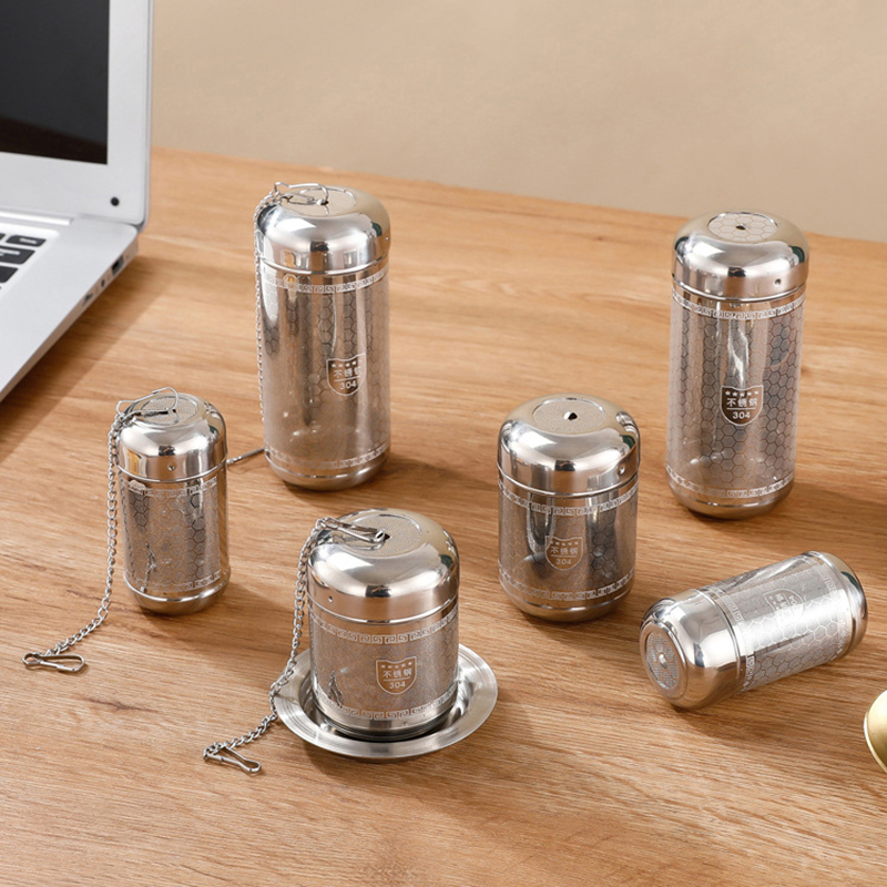 Stainless Steel Tea Infuser Te - Coffee Leaves Tea avaliação e preço
