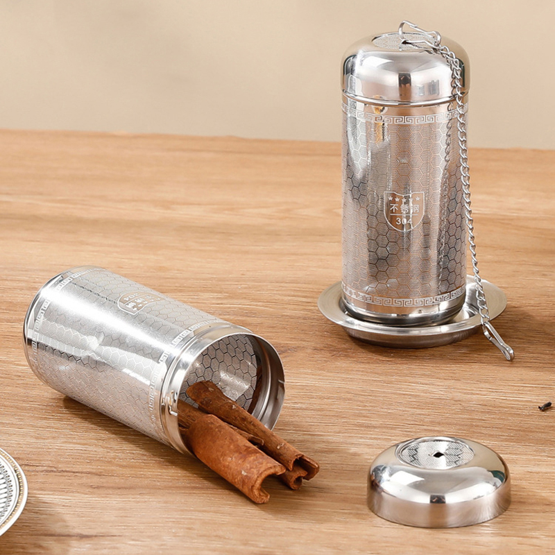 Stainless Steel Tea Infuser Te - Coffee Leaves Tea avaliação e preço