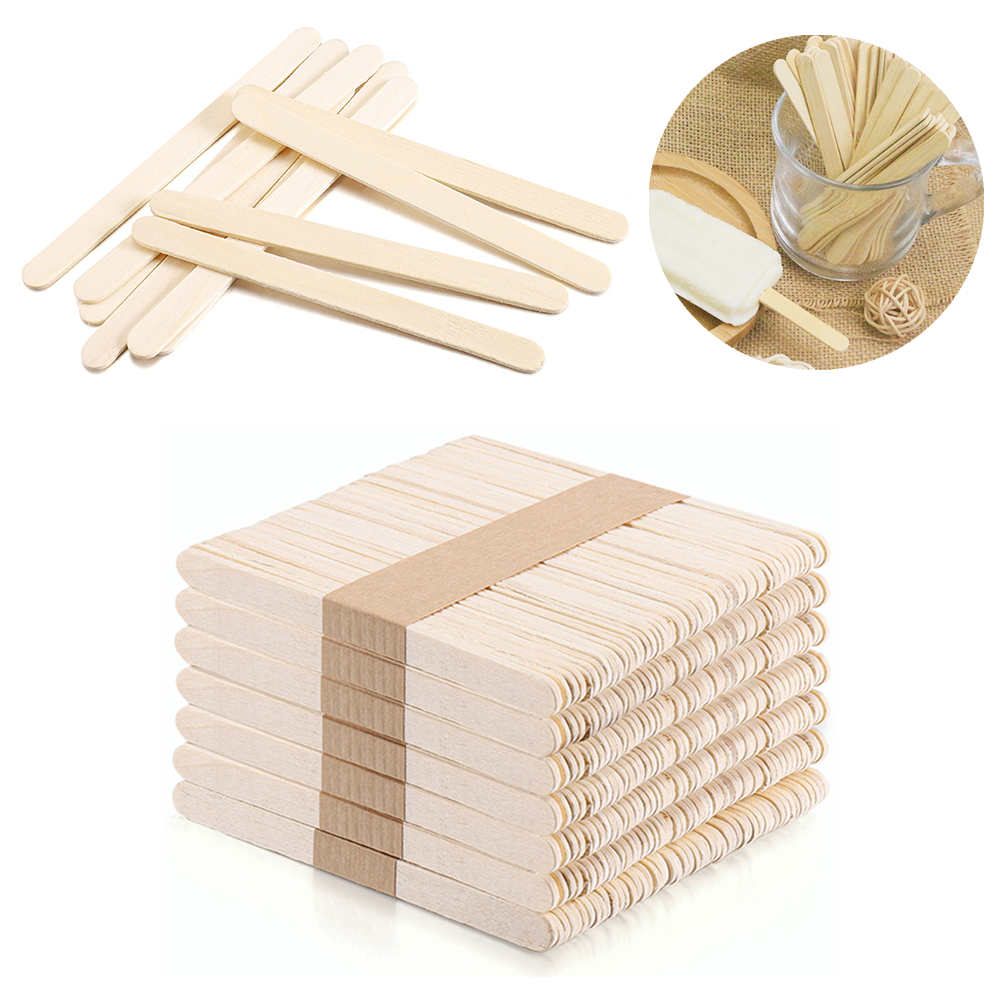 50-150pcs 11cm Wooden Coffee T - Coffee Tea Equipment avaliação e preço