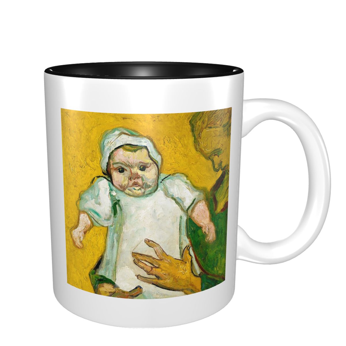 Madame Roulin And Her Baby By  - Coffee Tea Van avaliação e preço