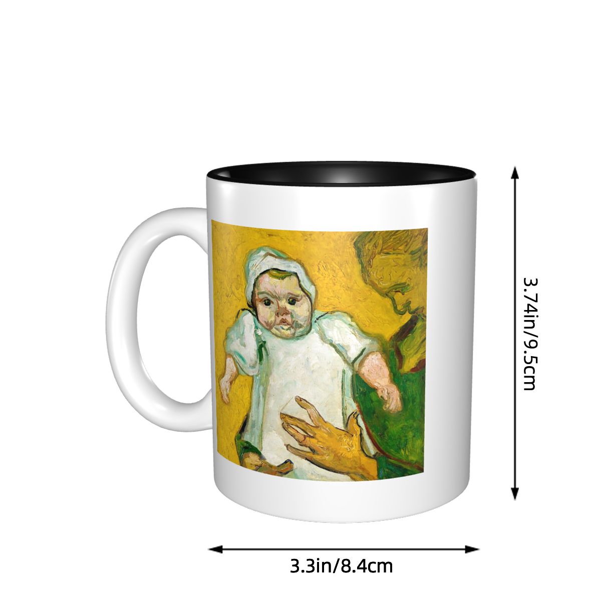 Madame Roulin And Her Baby By  - Coffee Tea Van avaliação e preço