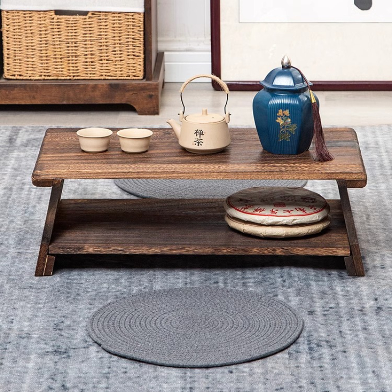 Japanese Tea Table Solid Wood  - Coffee Tea Stand avaliação e preço
