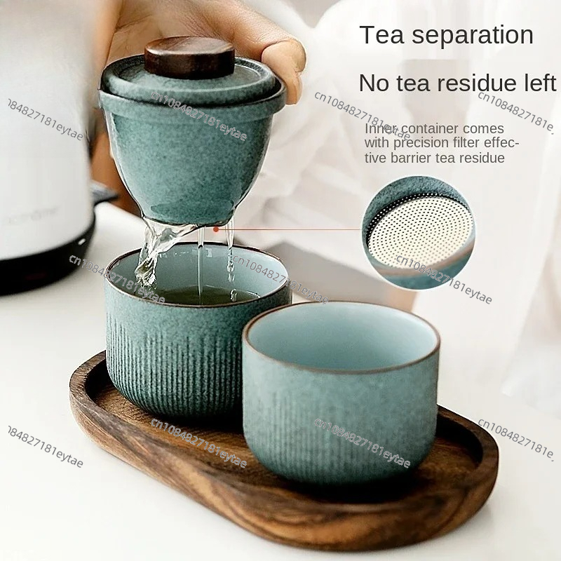 Travel Kung Fu Tea Set Outdoor - Coffee Tea Or avaliação e preço