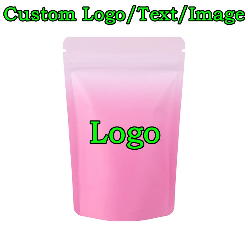 100PCS Stand-up Aluminum Foil  - Coffee Tea Logo avaliação e preço