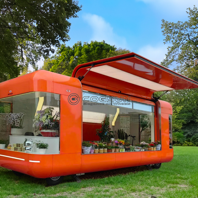 Street Mobile Food Trailer Piz - Coffee Tea Van avaliação e preço
