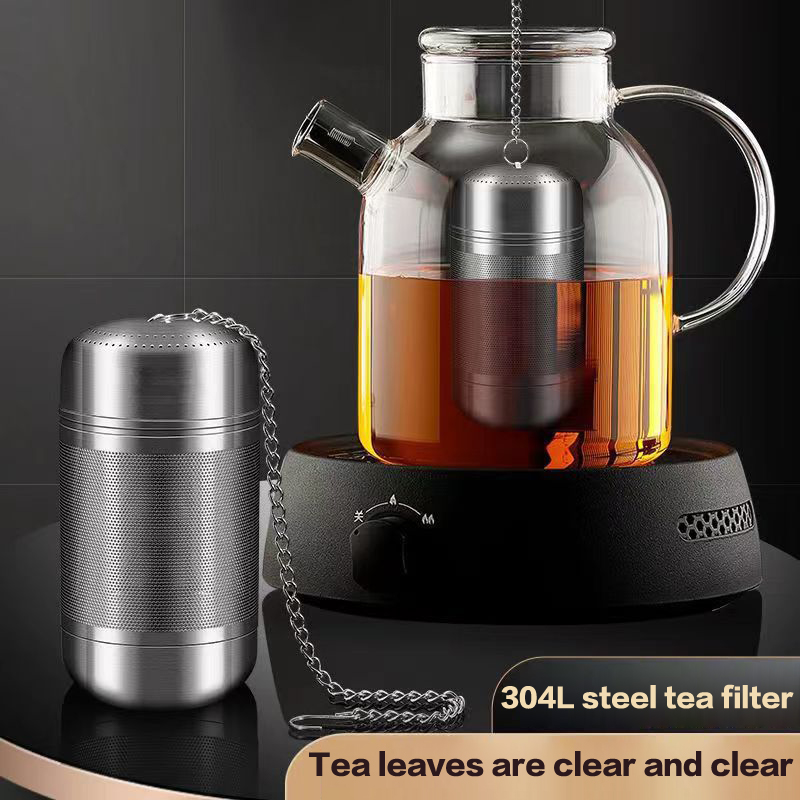 C Tea Strainer Stainless Steel - Coffee Leaves Tea avaliação e preço