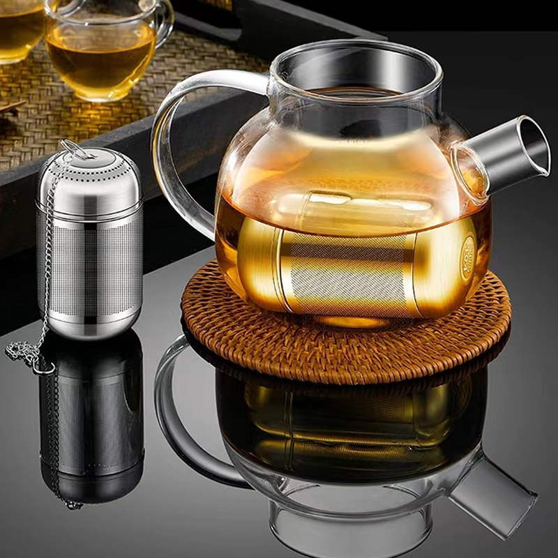 C Tea Strainer Stainless Steel - Coffee Leaves Tea avaliação e preço
