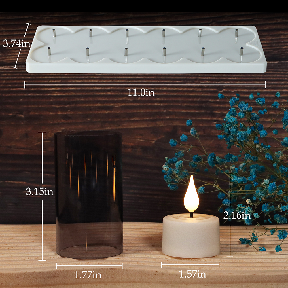 LED Candle Light Rechargeable  - Mug Tea Coffee avaliação e preço