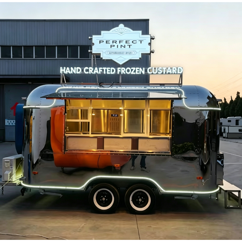 Food Truck Trailer Mobile Rest - Coffee Tea Equipment avaliação e preço