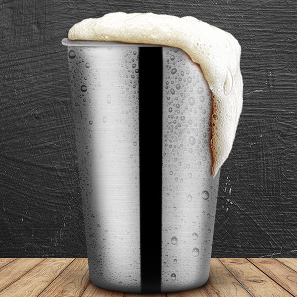 304 Stainless Steel Beer Cups  - Coffee Tea Drinks avaliação e preço