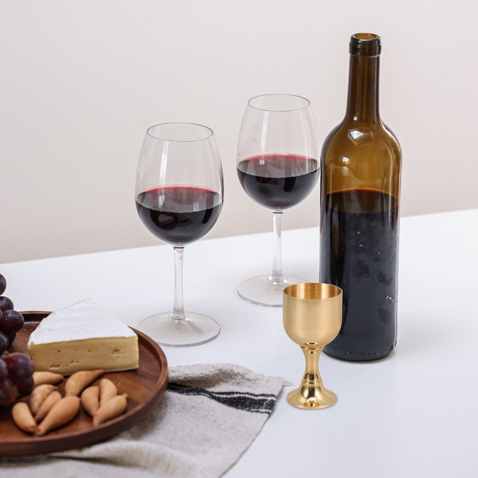 Retro Copper Wine Goblet Delic - Coffee Tea Vodka avaliação e preço