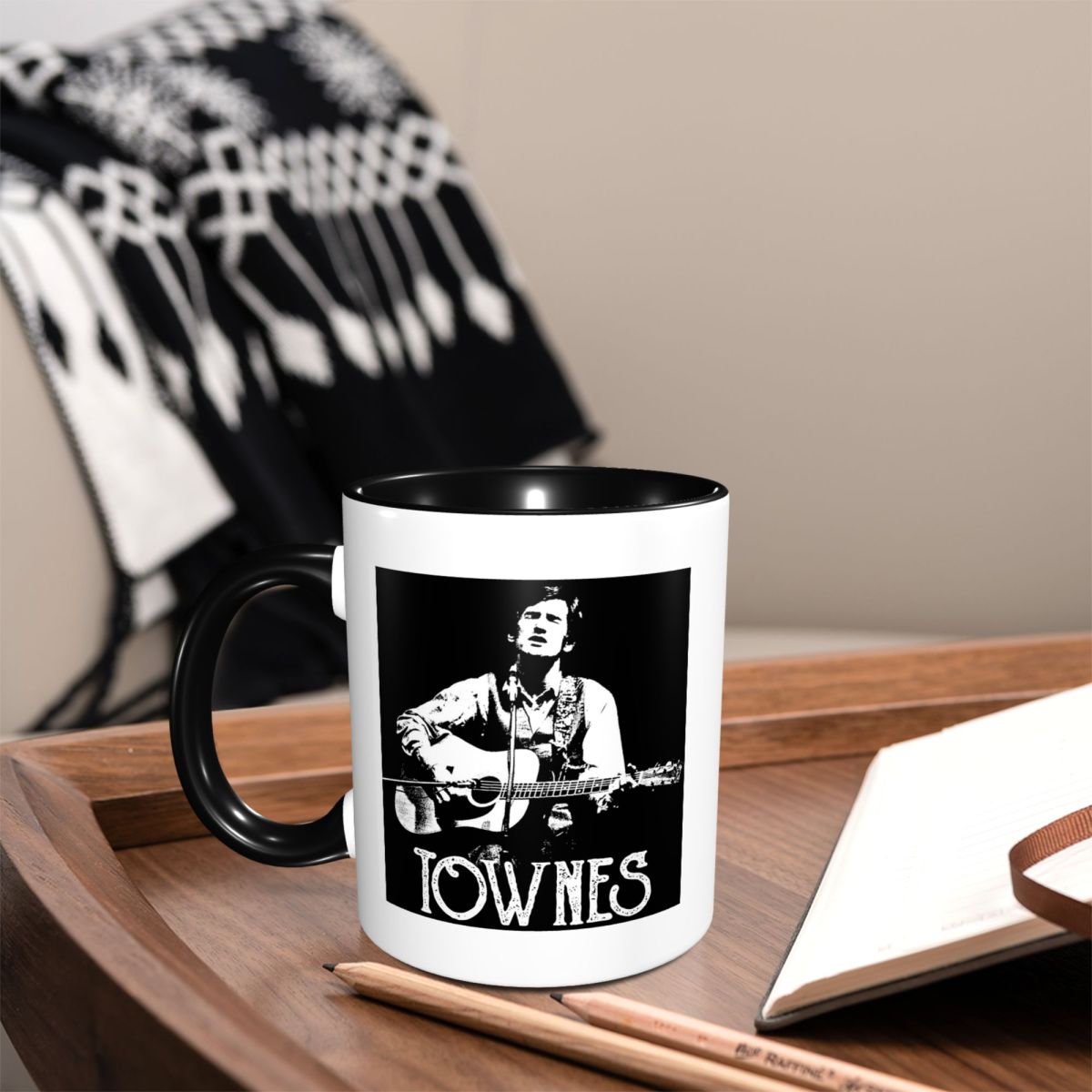 Townes Van Zandt - White Stenc - Coffee Tea Van avaliação e preço