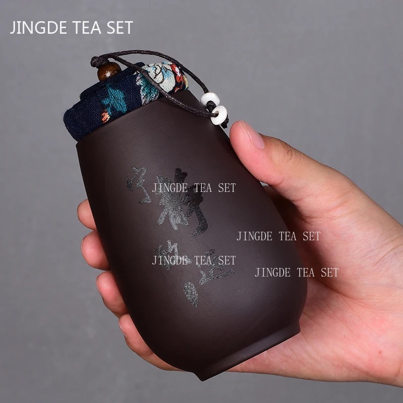 Chinese Purple Sand Small Tea  - Coffee Tea Jar Set avaliação e preço
