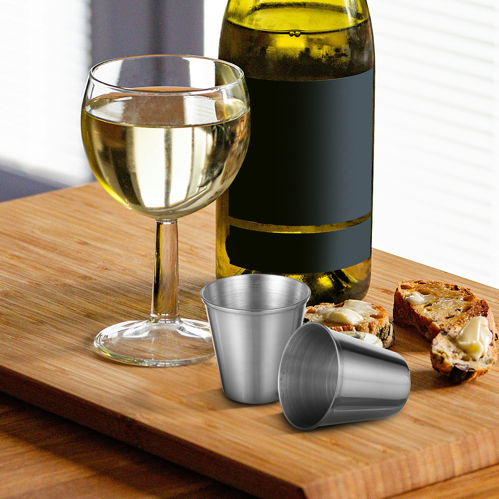 12Pcs Stainless Steel Spirits  - Coffee Tea Vodka avaliação e preço