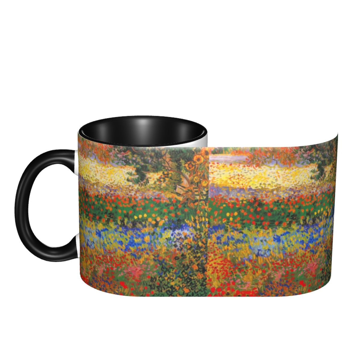 Customized Flower Garden Paint - Coffee Tea Van avaliação e preço