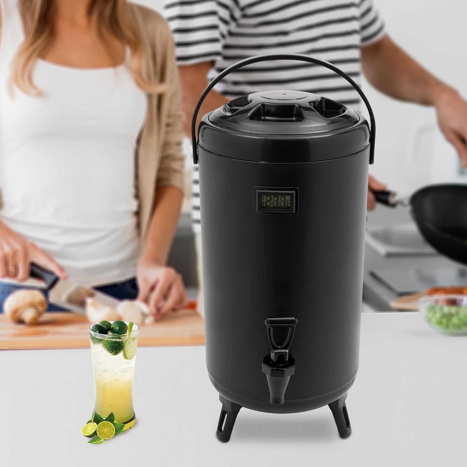 Insulated Beverage Dispenser w - Coffee Tea Drinks avaliação e preço