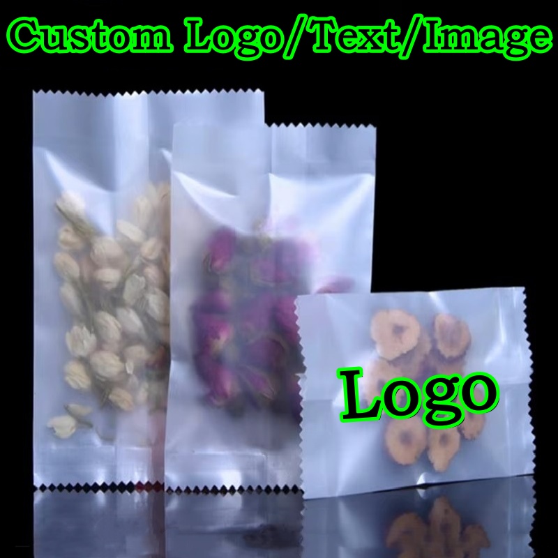200PCS Open Top Frosted Plasti - Coffee Tea Logo avaliação e preço