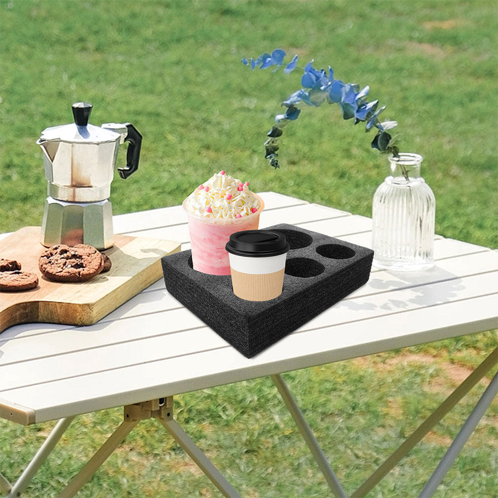 2Pcs Takeout Cup Holder Foam C - Coffee Tea Cups avaliação e preço